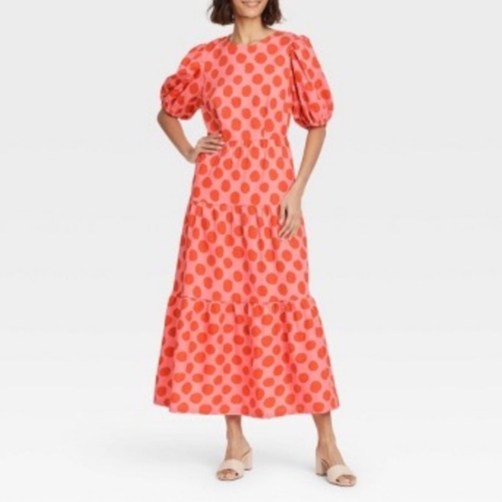 Who What Wear Target Polka Dot Dress